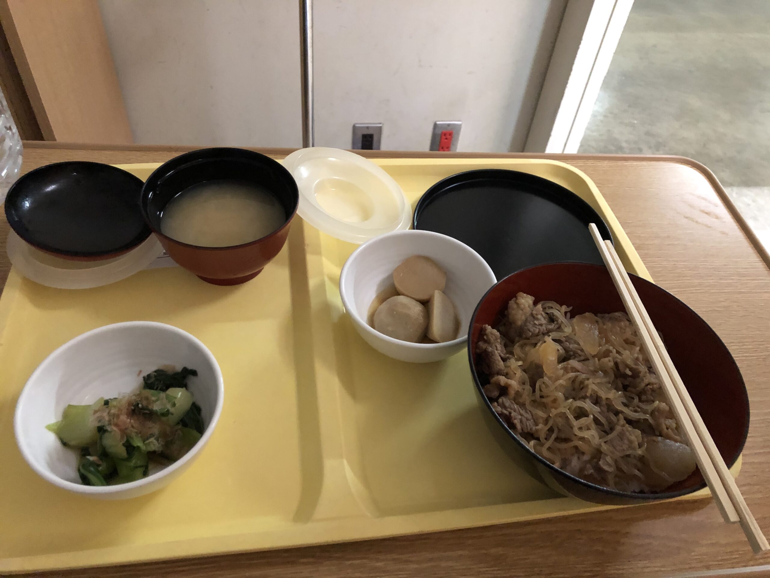 入院中の晩飯の画像